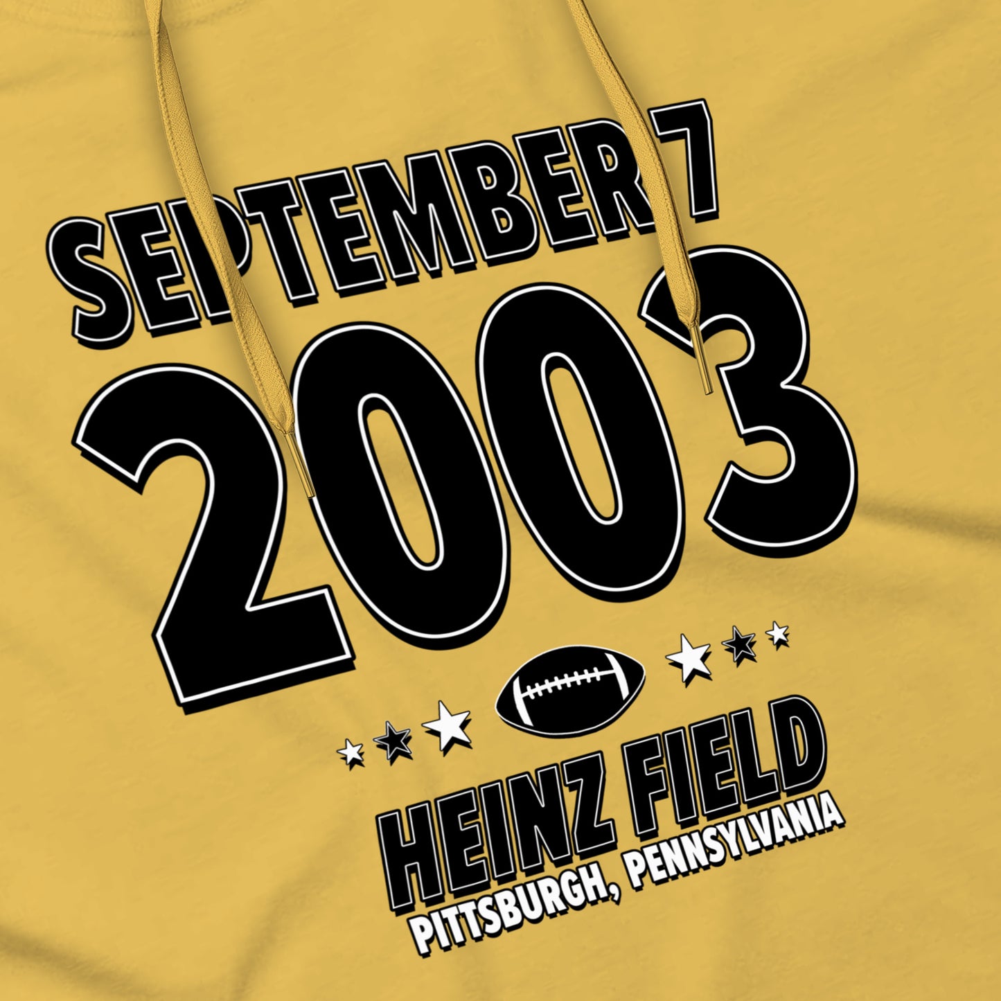 Pittsburgh Football – September 7, 2003 – Hoodie