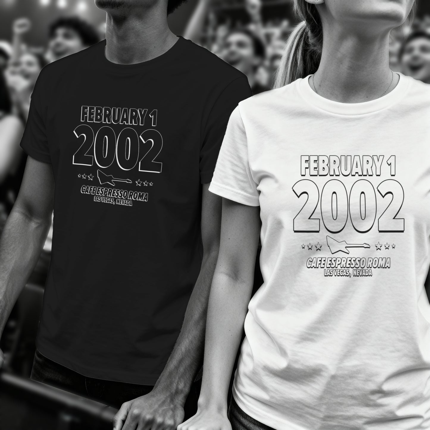 Desert Synth – 2002 – Origin Tee (Black & White)