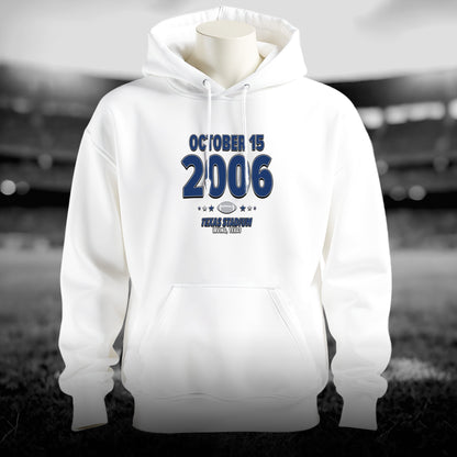 Dallas Football – October 15, 2006 – Hoodie (Black & White)