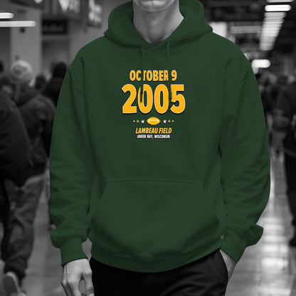 Green Bay Football – October 9, 2005 – Hoodie