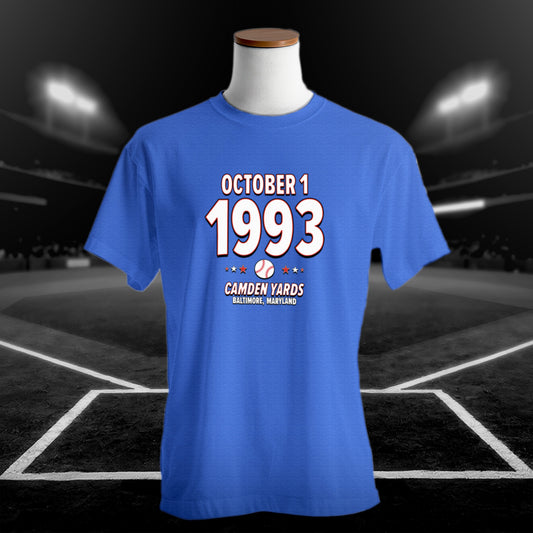 Toronto Baseball – October 1, 1993 – Origin Tee