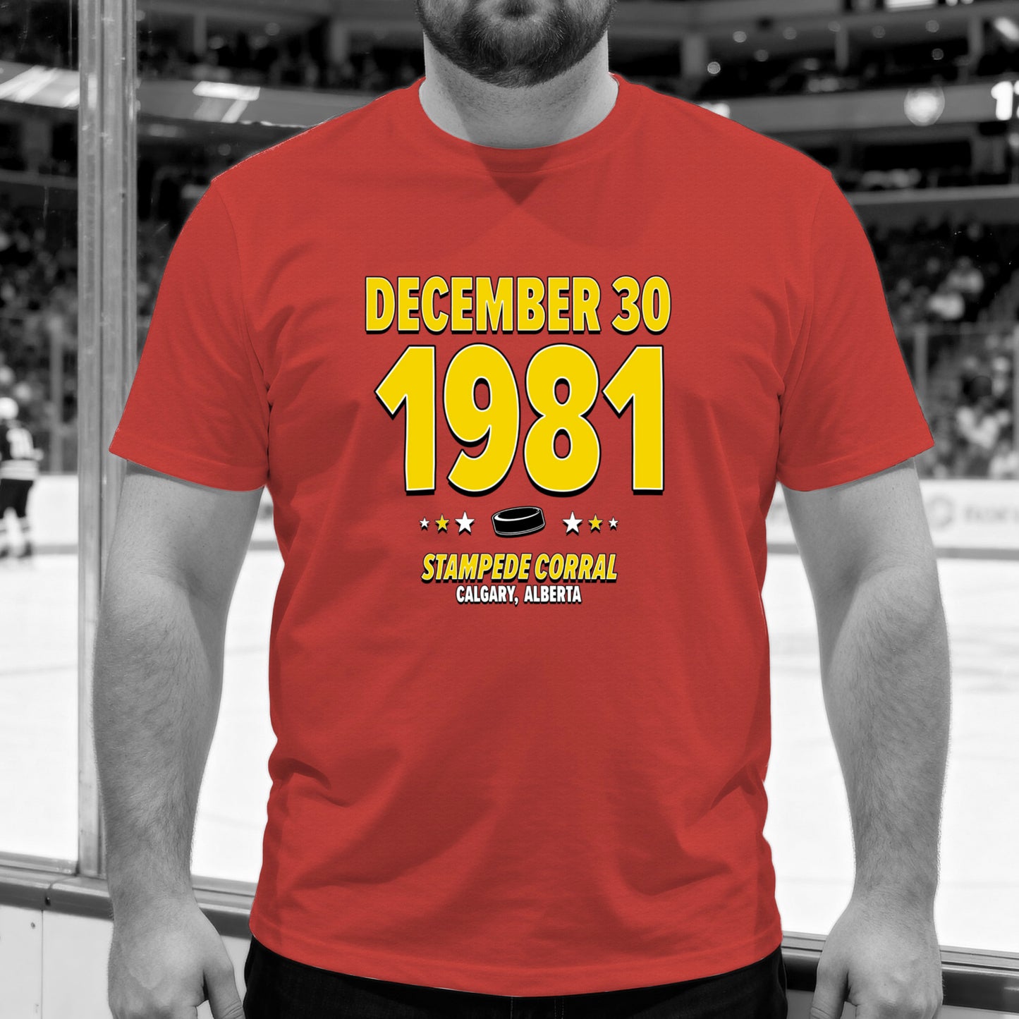 Calgary Hockey – December 30, 1981 – Origin Tee
