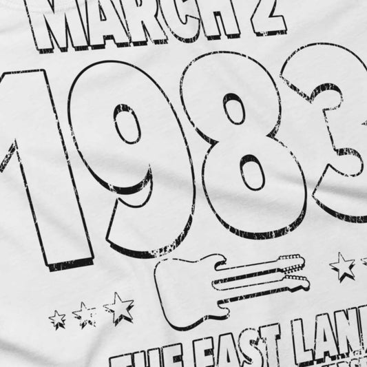 Angle — Wanted Cowboys – 1983 – Comfort Colors (Black & White)