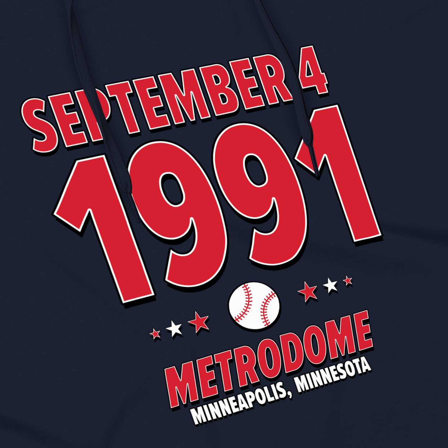 Cleveland Baseball – September 4, 1991 – Hoodie