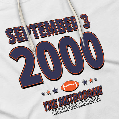 Chicago Football – September 3, 2000 – Hoodie (Black & White)