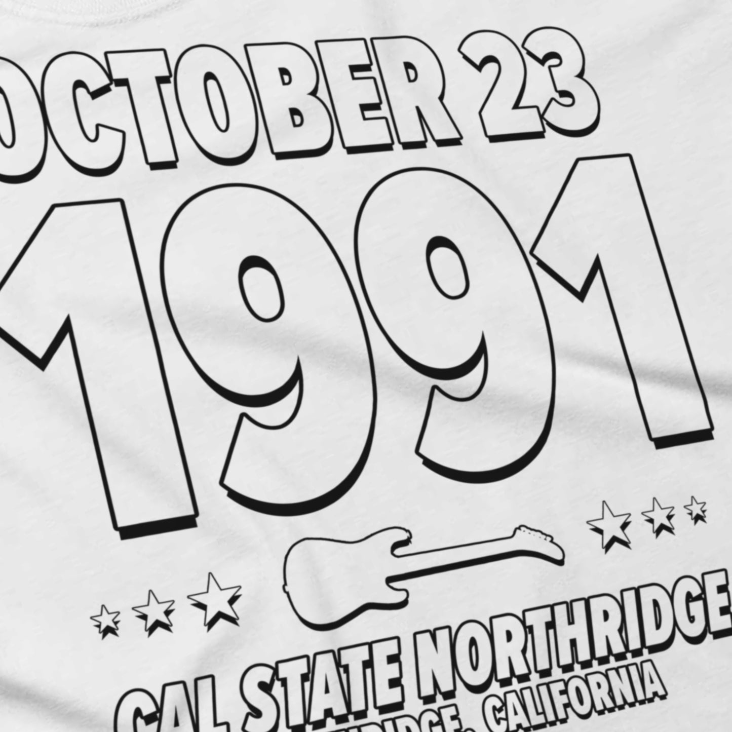 Amplified Revolt – 1991 – Origin Tee (Black & White)