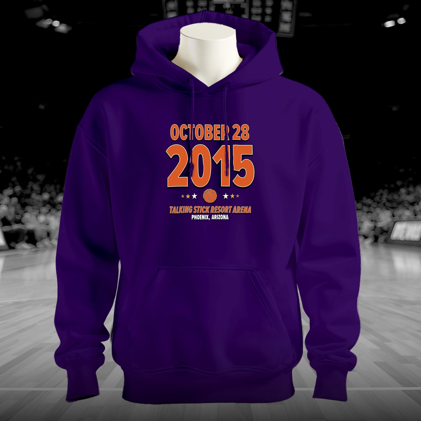 Phoenix Basketball – October 28, 2015 – Hoodie