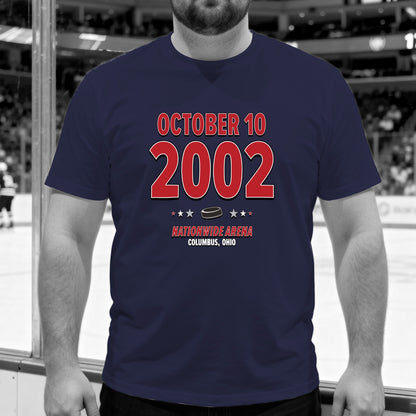 Columbus Hockey – October 10, 2002 – Origin Tee