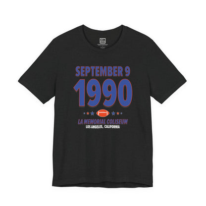 Denver Football – September 9, 1990 – Origin Tee (Black & White)