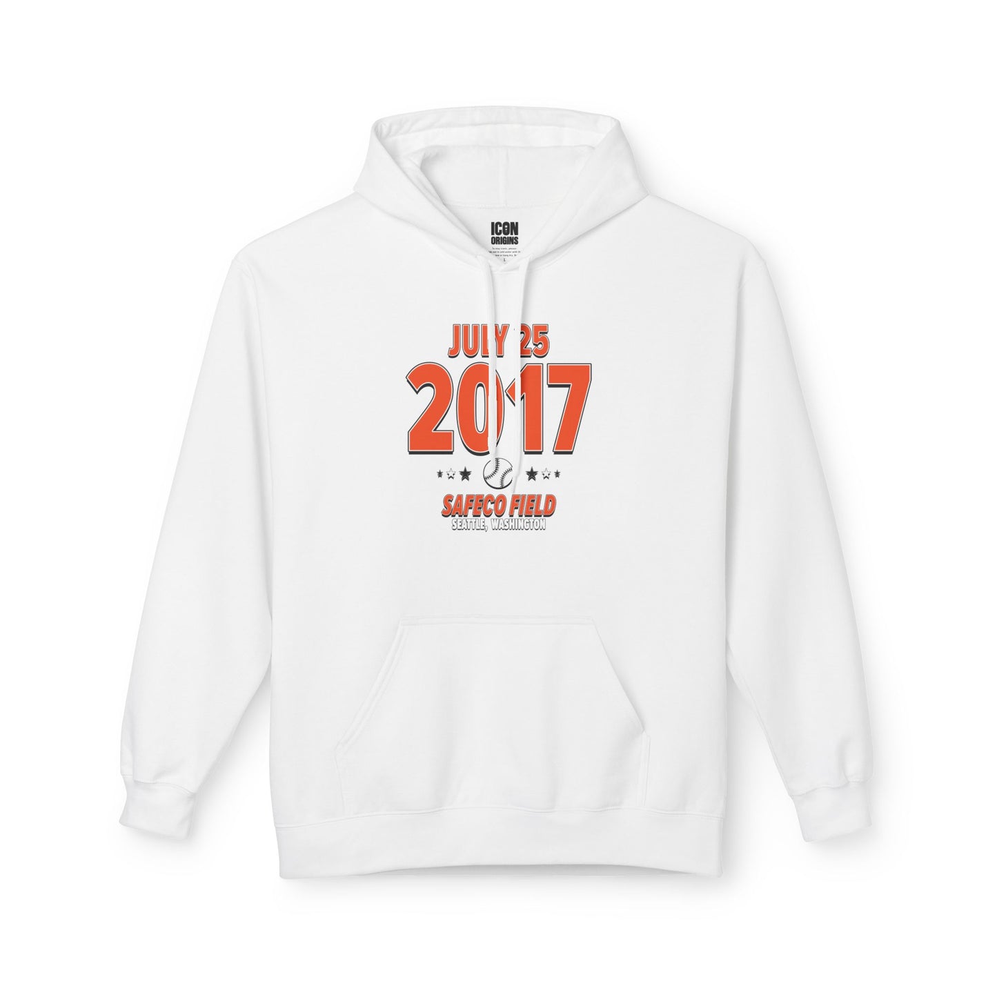 San Francisco Baseball – July 25, 2017 – Hoodie (Black & White)