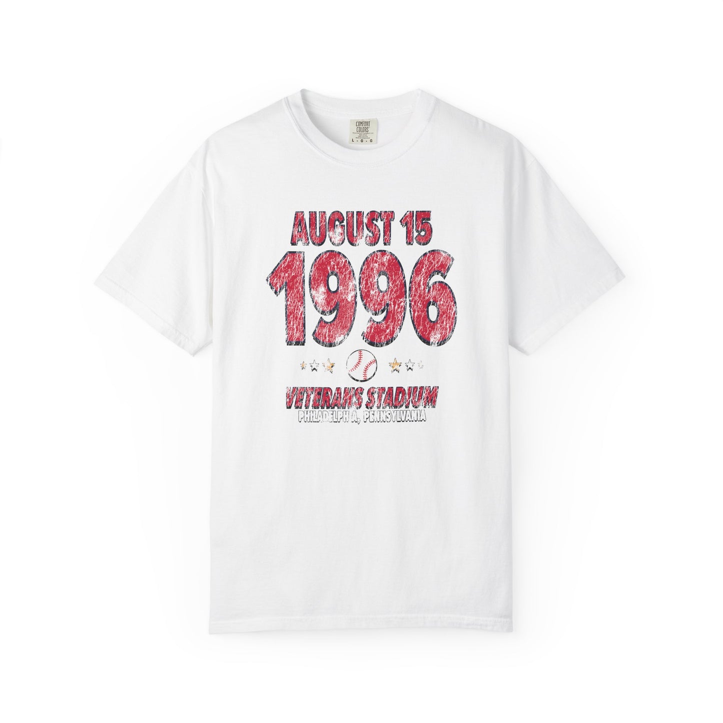 Atlanta Baseball – August 15, 1996 – Comfort Colors (Black & White)