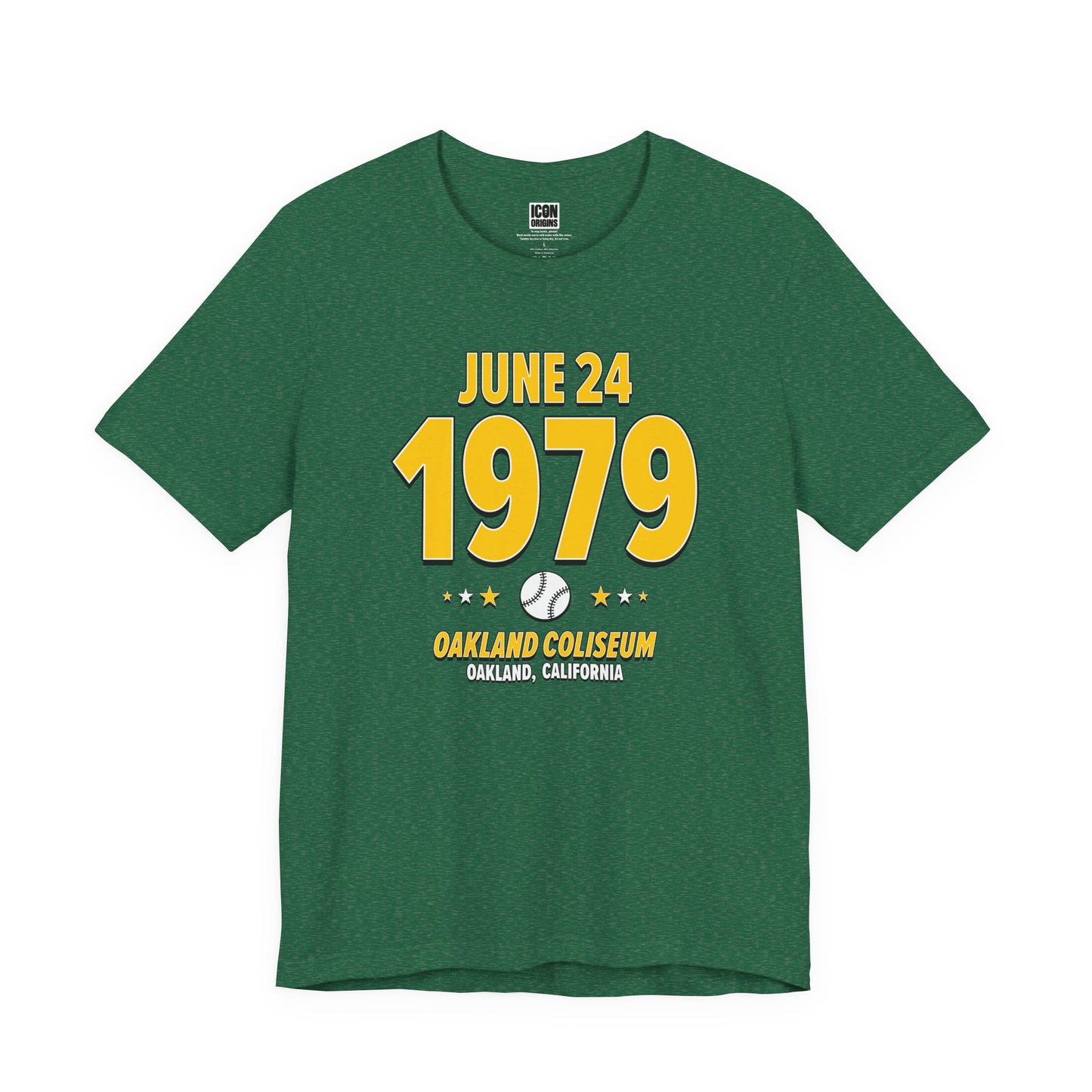 Oakland Baseball – June 24, 1979 – Origin Tee