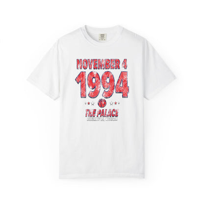 Detroit Basketball – November 4, 1994 – Comfort Colors (Black & White)