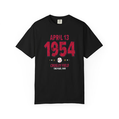 Atlanta Baseball – April 13, 1954 – Comfort Colors (Black & White)
