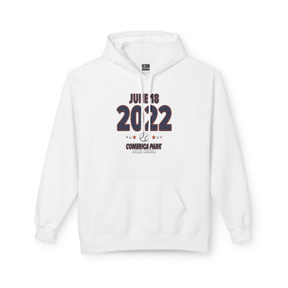 Detroit Baseball – June 18, 2022 – Hoodie (Black & White)