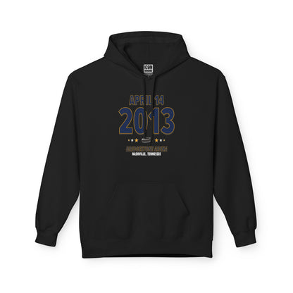 Nashville Hockey – April 14, 2013 – Hoodie (Black & White)