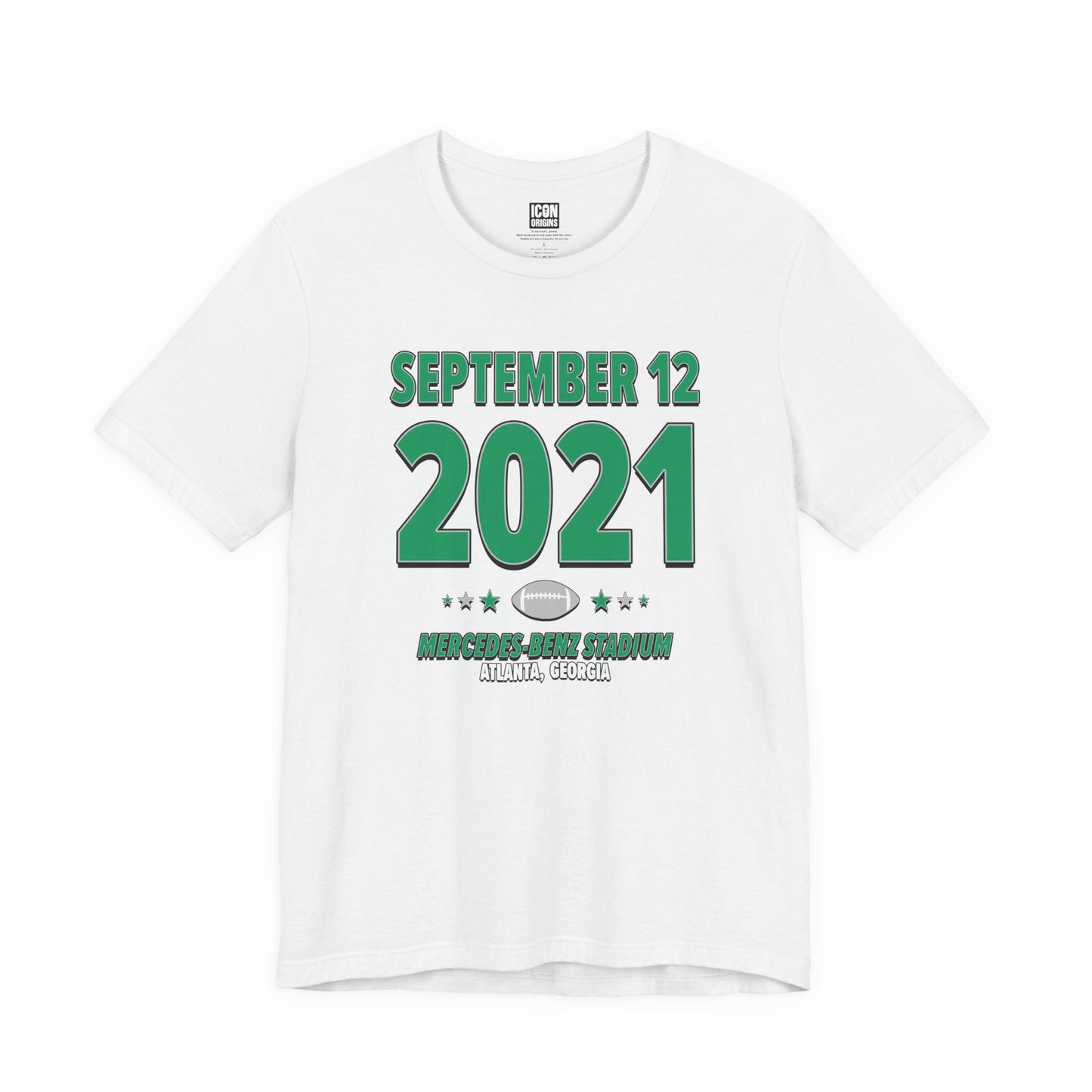 Philadelphia Football – September 12, 2021 – Origin Tee (Black & White)