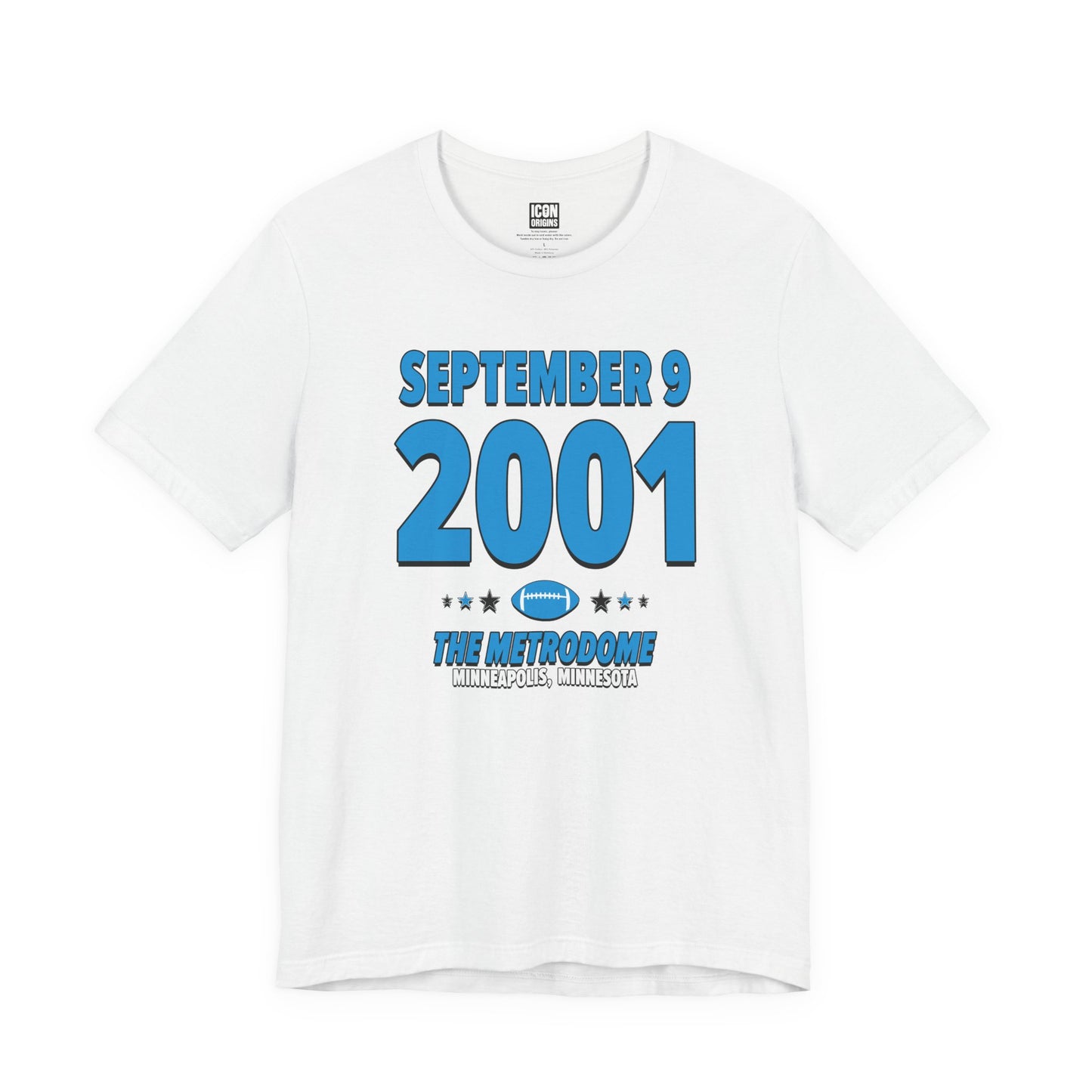 Carolina Football – September 9, 2001 – Origin Tee (Black & White)