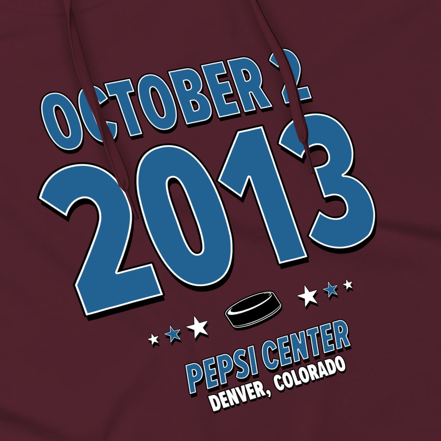Colorado Hockey – October 2, 2013 – Hoodie