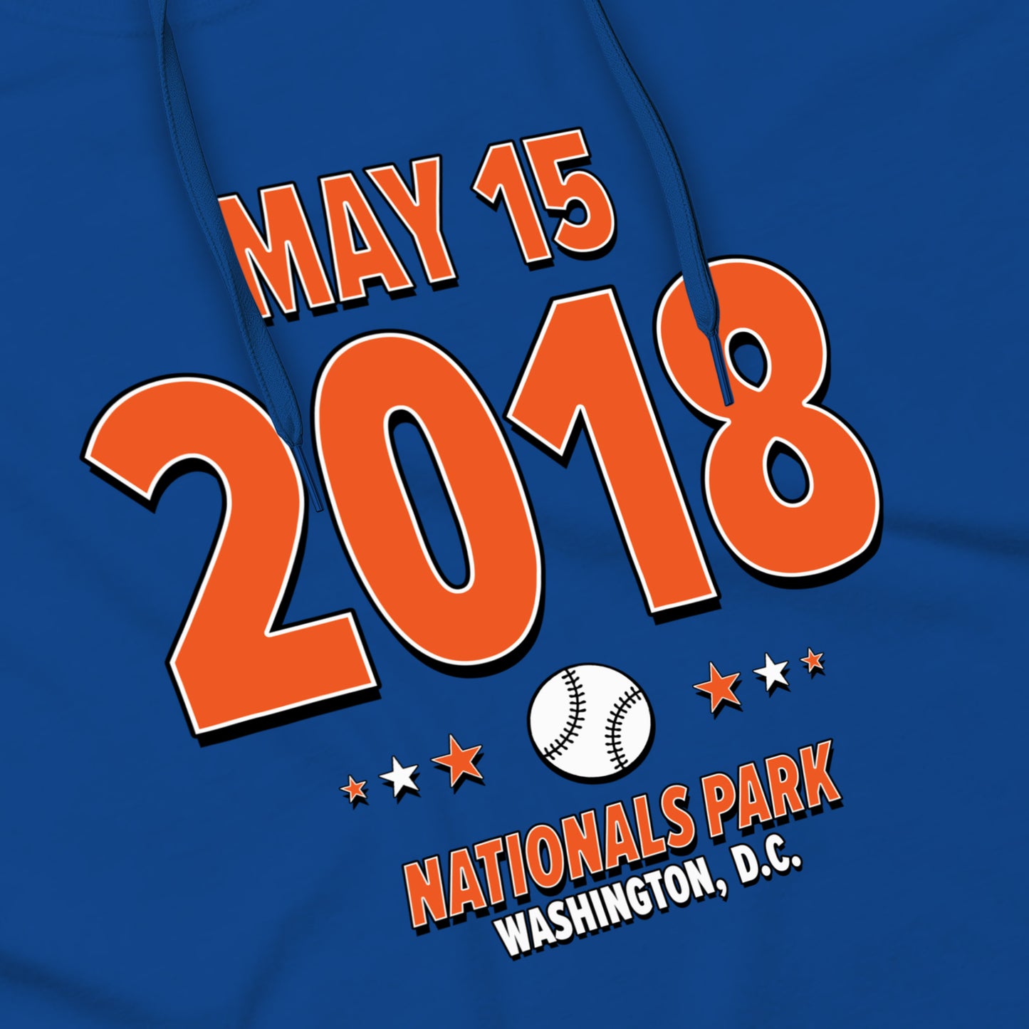 New York Baseball – May 15, 2018 – Hoodie