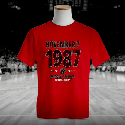 Chicago Basketball – November 7, 1987 – Comfort Colors