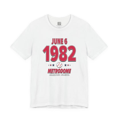 Minnesota Baseball – June 6, 1982 – Origin Tee (Black & White)