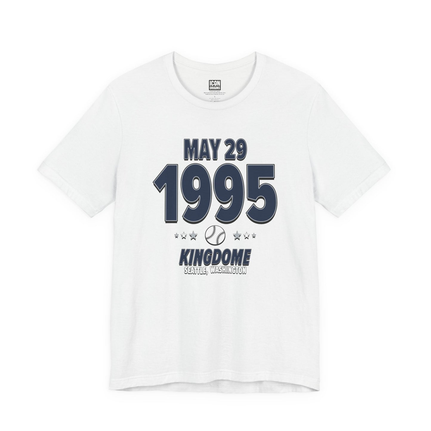 New York Baseball – May 29, 1995 – Origin Tee (Black & White)