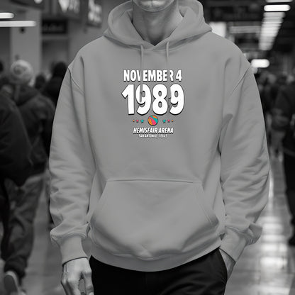 San Antonio Basketball – November 4, 1989 – Hoodie