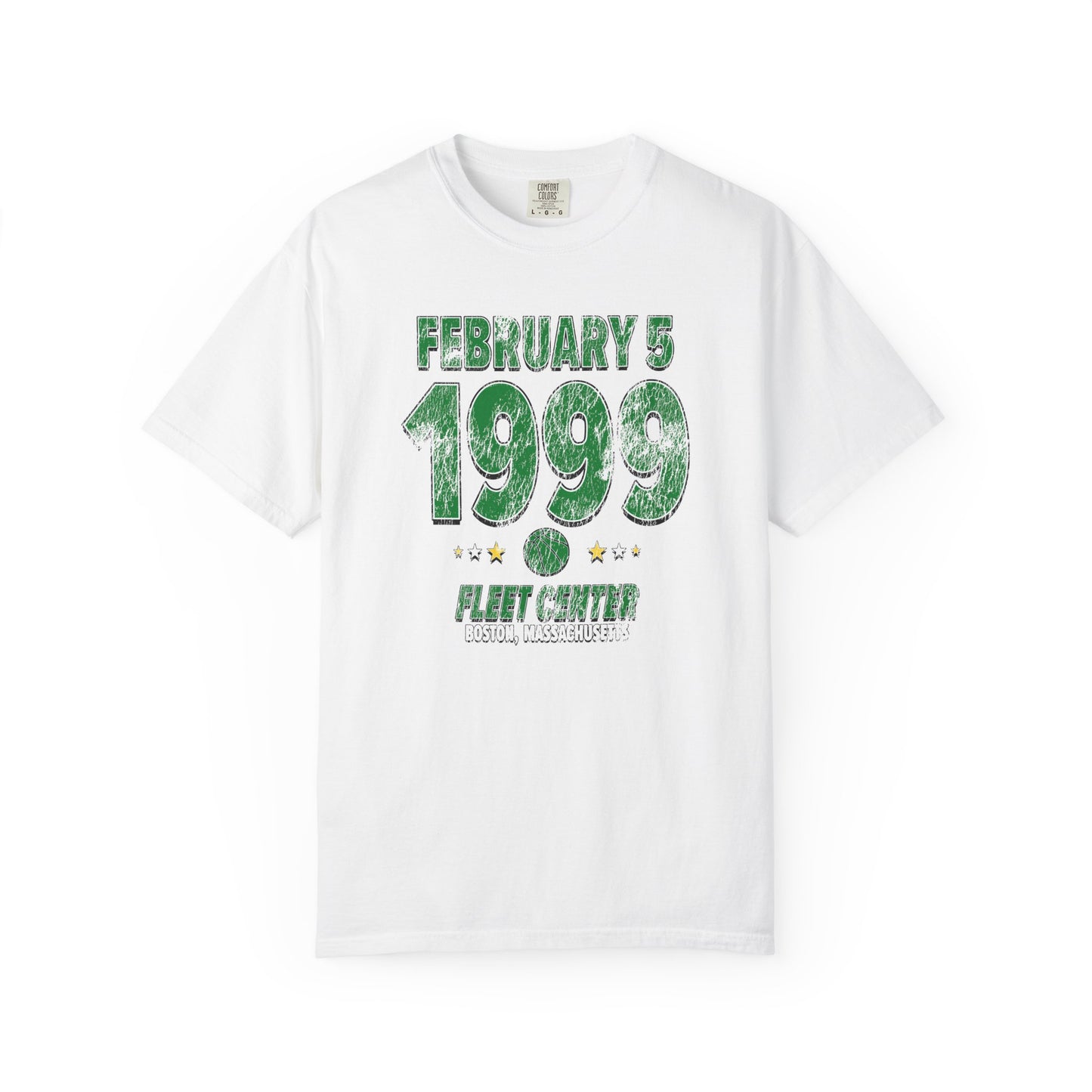 Boston Basketball – February 5, 1999 – Comfort Colors (Black & White)