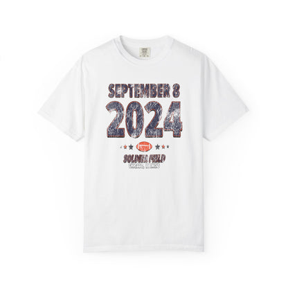 Chicago Football – September 8, 2024 – Comfort Colors (Black & White)