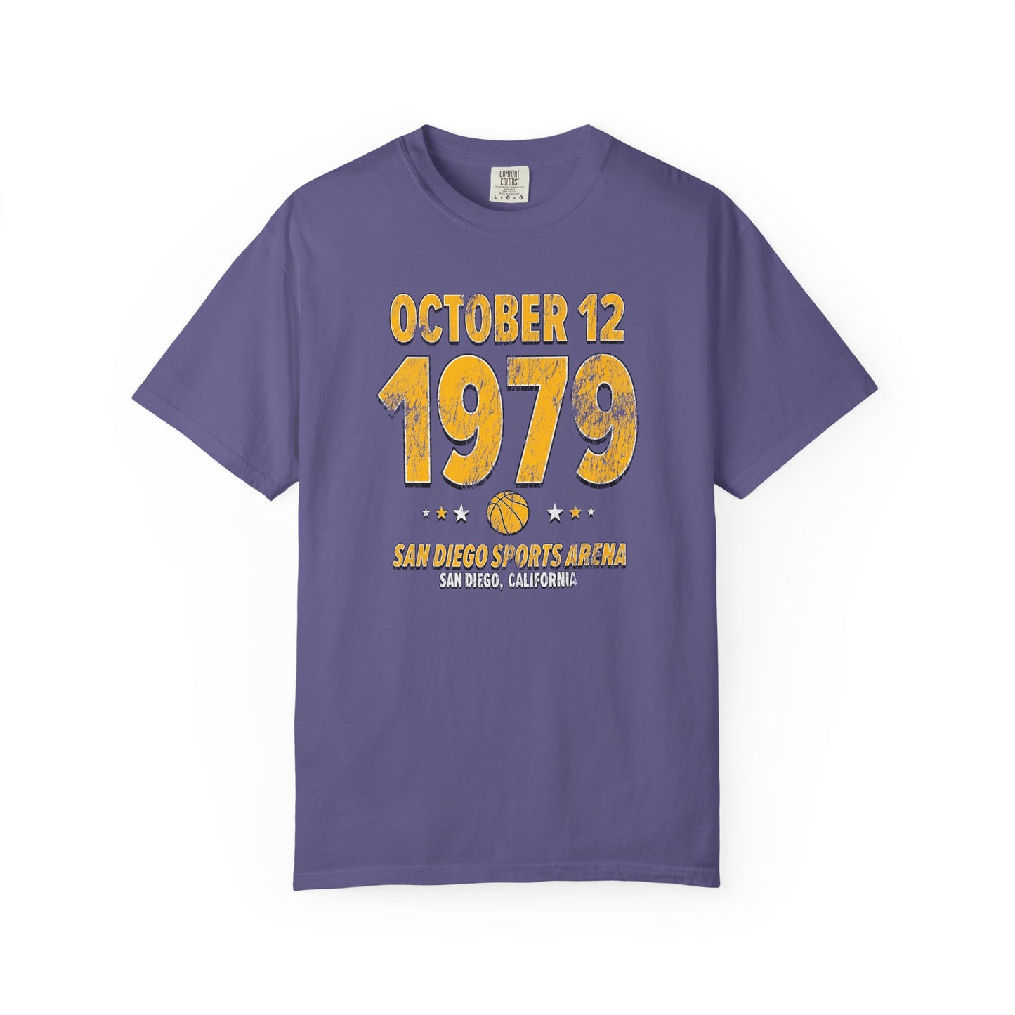 Los Angeles Basketball – October 12, 1979 – Comfort Colors