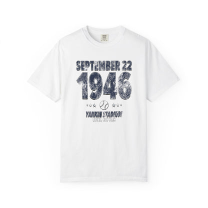 New York Baseball – September 22, 1946 – Comfort Colors (Black & White)