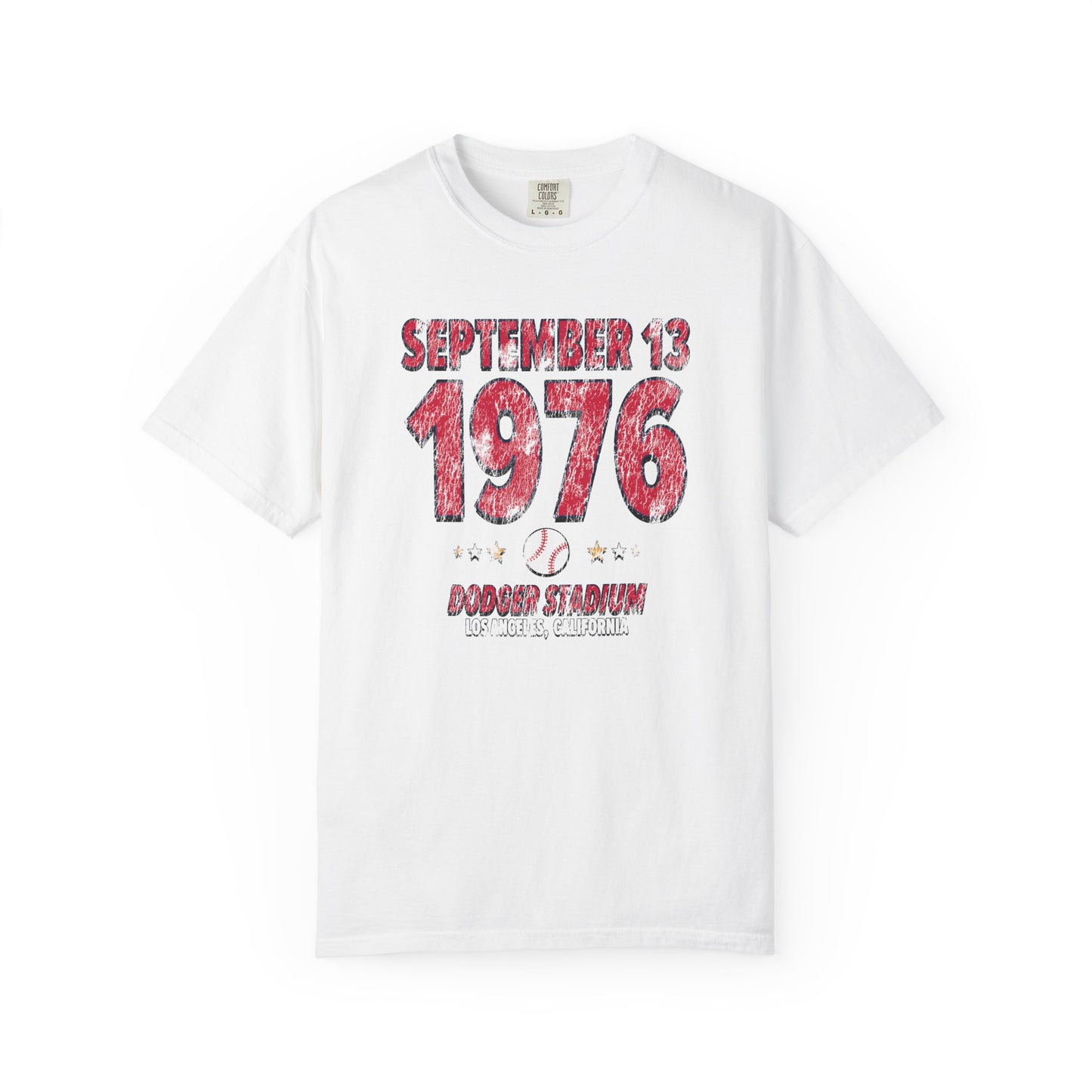 Atlanta Baseball – September 13, 1976 – Comfort Colors (Black & White)