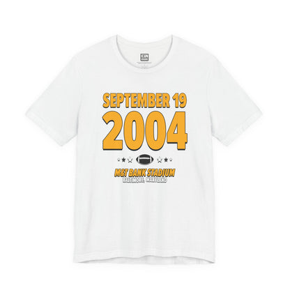 Pittsburgh Football – September 19, 2004 – Origin Tee (Black & White)