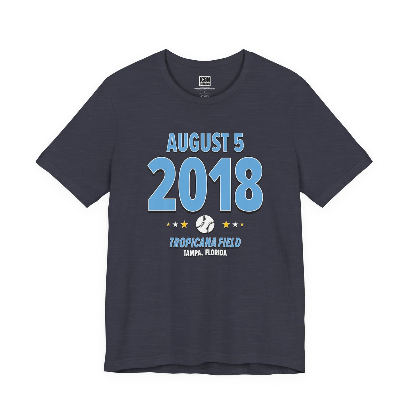 Tampa Bay Baseball – August 5, 2018 – Origin Tee