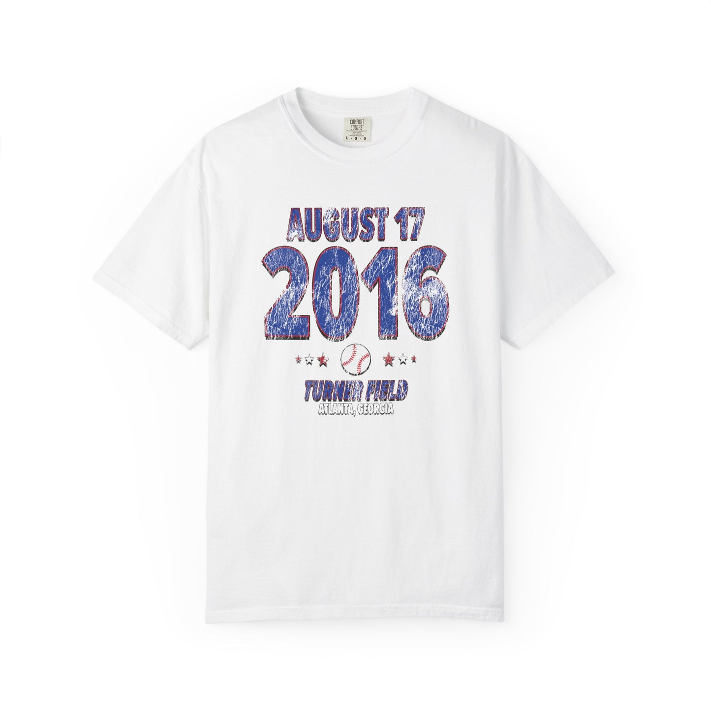 Chicago Baseball – August 17, 2016 – Comfort Colors (Black & White)