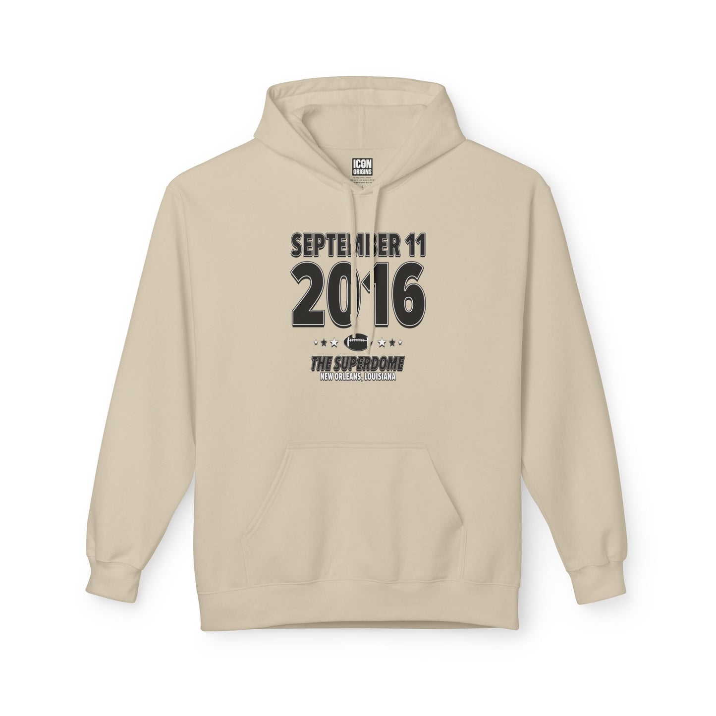 New Orleans Football – September 11, 2016 – Hoodie