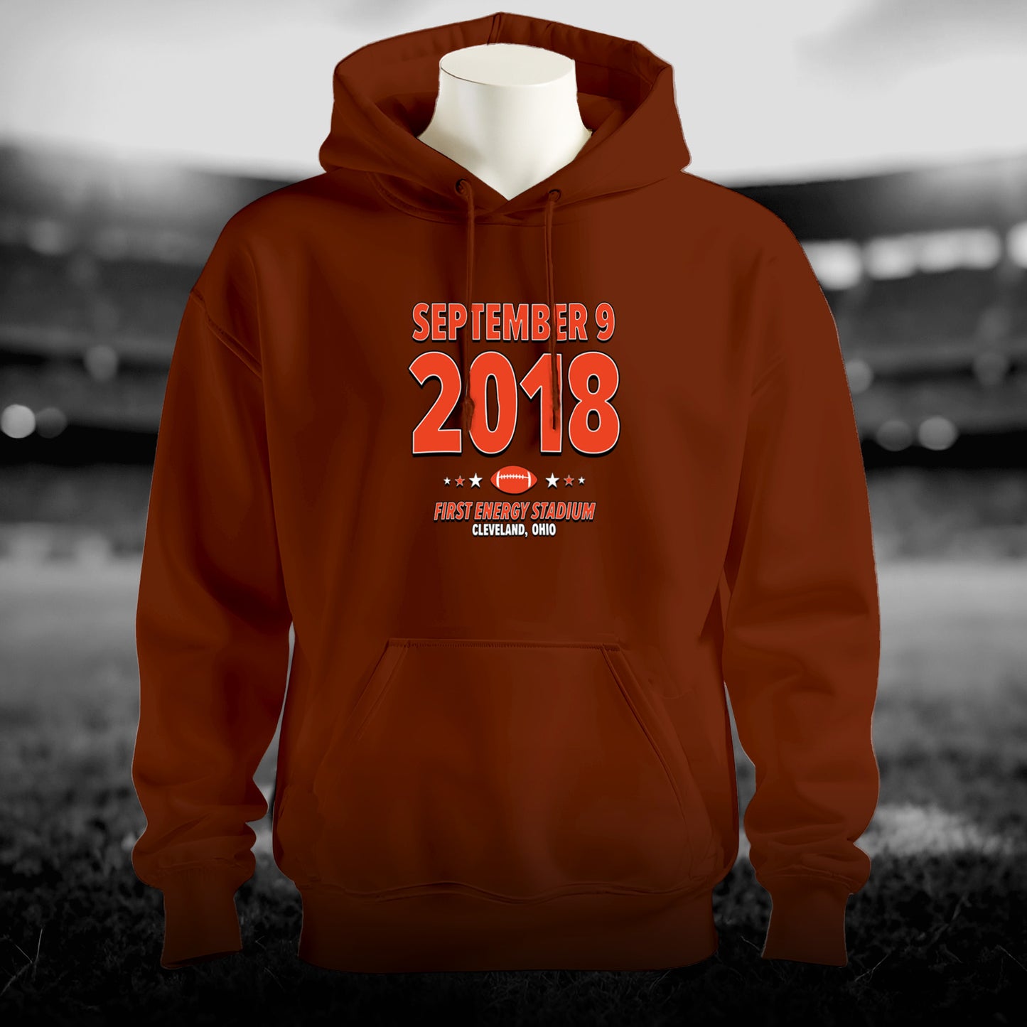 Cleveland Football – September 9, 2018 – Hoodie