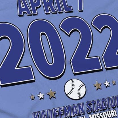 Kansas City Baseball – April 7, 2022 – Origin Tee