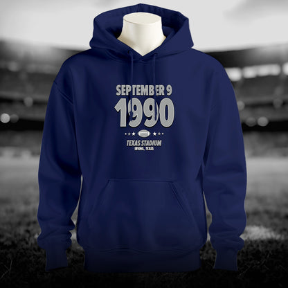 Dallas Football – September 9, 1990 – Hoodie