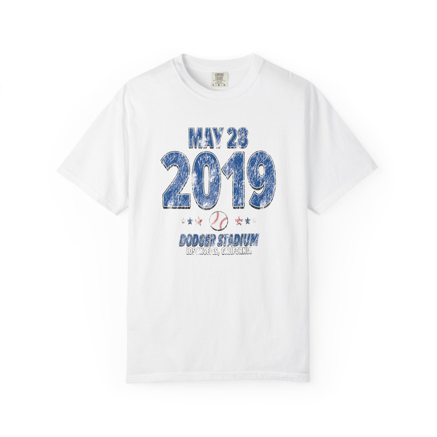Los Angeles Baseball – May 28, 2019 – Comfort Colors (Black & White)