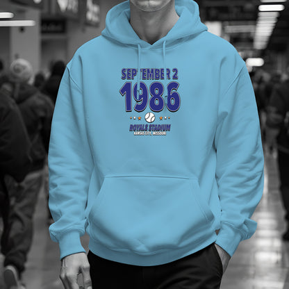 Kansas City Baseball – September 2, 1986 – Hoodie