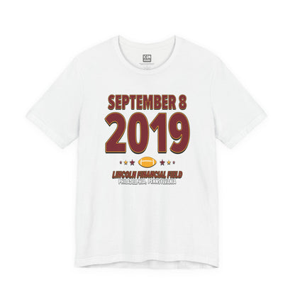 Washington Football – September 8, 2019 – Origin Tee (Black & White)