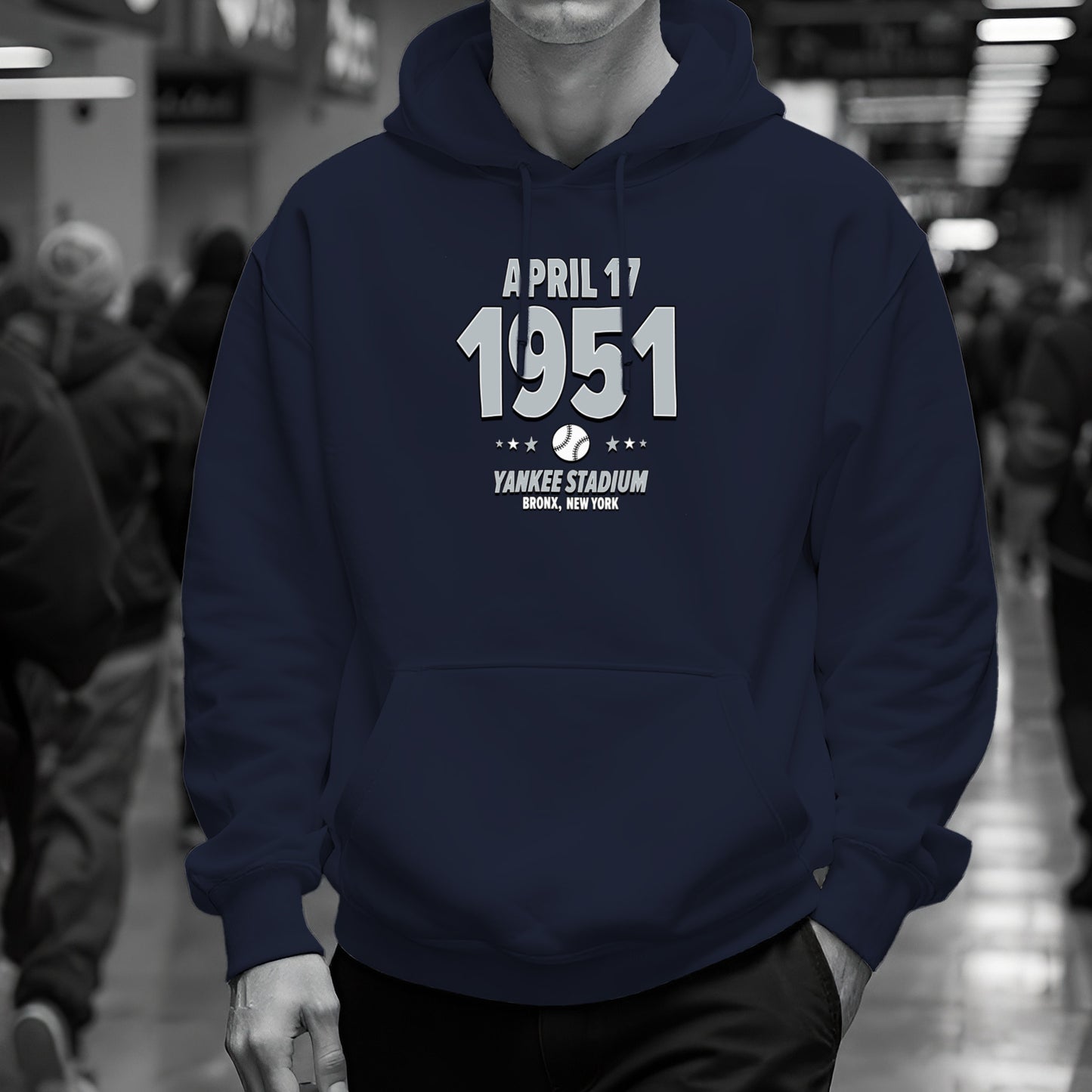 New York Baseball – April 17, 1951 – Hoodie