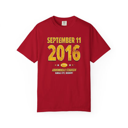 Kansas City Football – September 11, 2016 – Comfort Colors