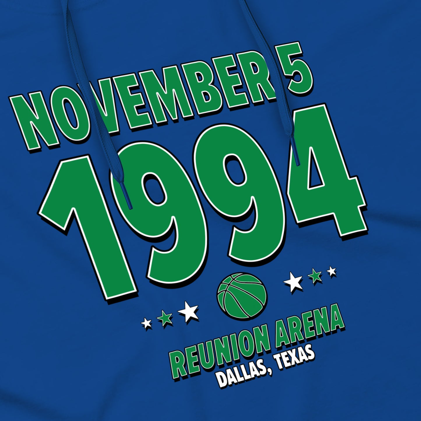Dallas Basketball – November 5, 1994 – Hoodie