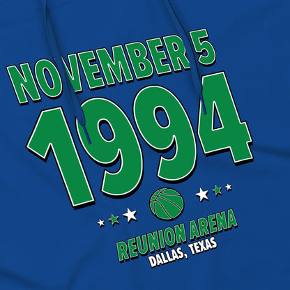 Dallas Basketball – November 5, 1994 – Hoodie