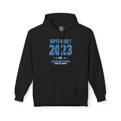 Detroit Football – September 07, 2023 – Hoodie (Black & White)