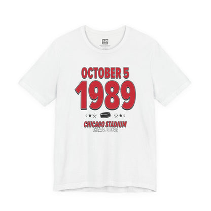 Carolina Hockey – October 5, 1989 – Origin Tee (Black & White)