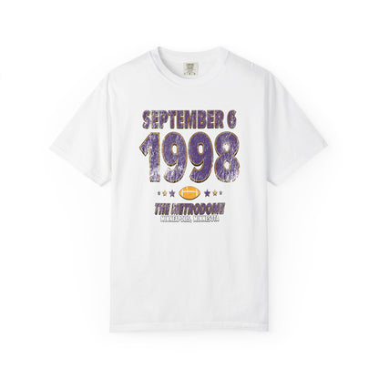 Minnesota Football – September 6, 1998 – Comfort Colors (Black & White)